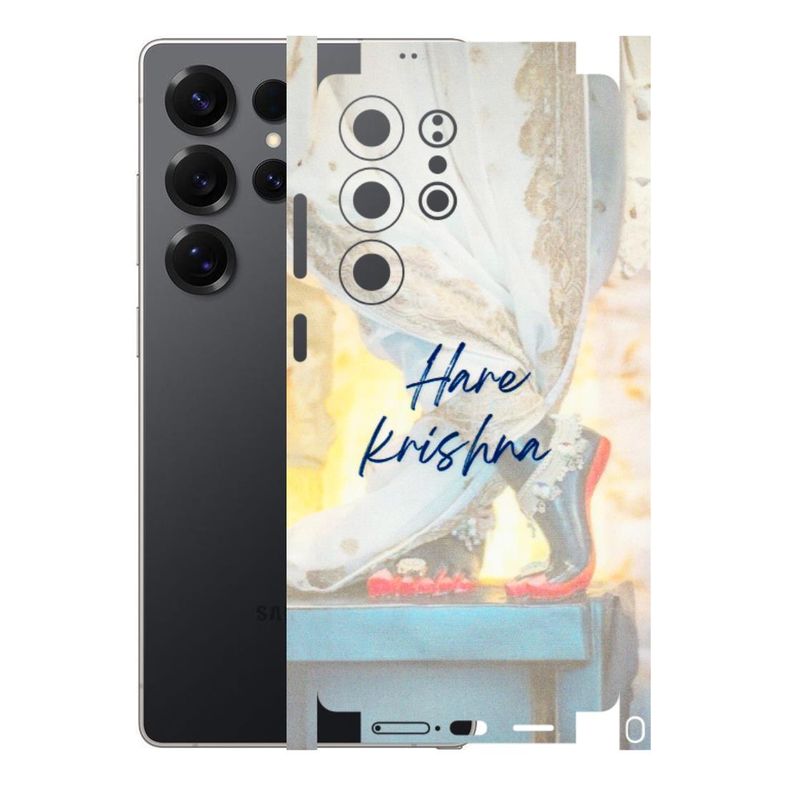 Samsung A/S Series Phone Skins (All Models) - Hare Krishna - 3D Embossed Finish (L-03) Samsung Galaxy S25 Ultra (5G)