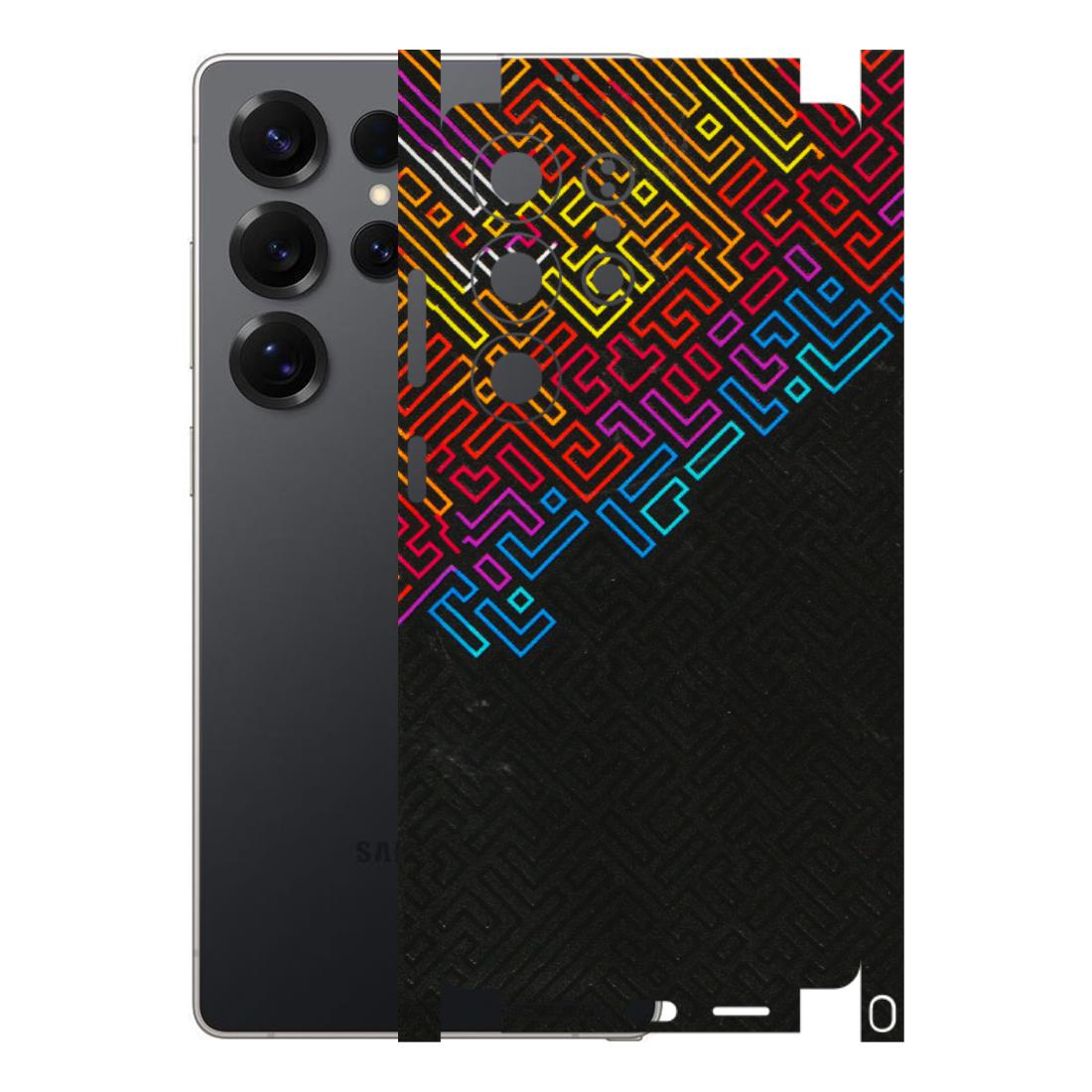 Samsung A/S Series Phone Skins (All Models) - Dotme Pattern Art - 3D Embossed Finish (L-121) Samsung Galaxy S25 Ultra (5G)
