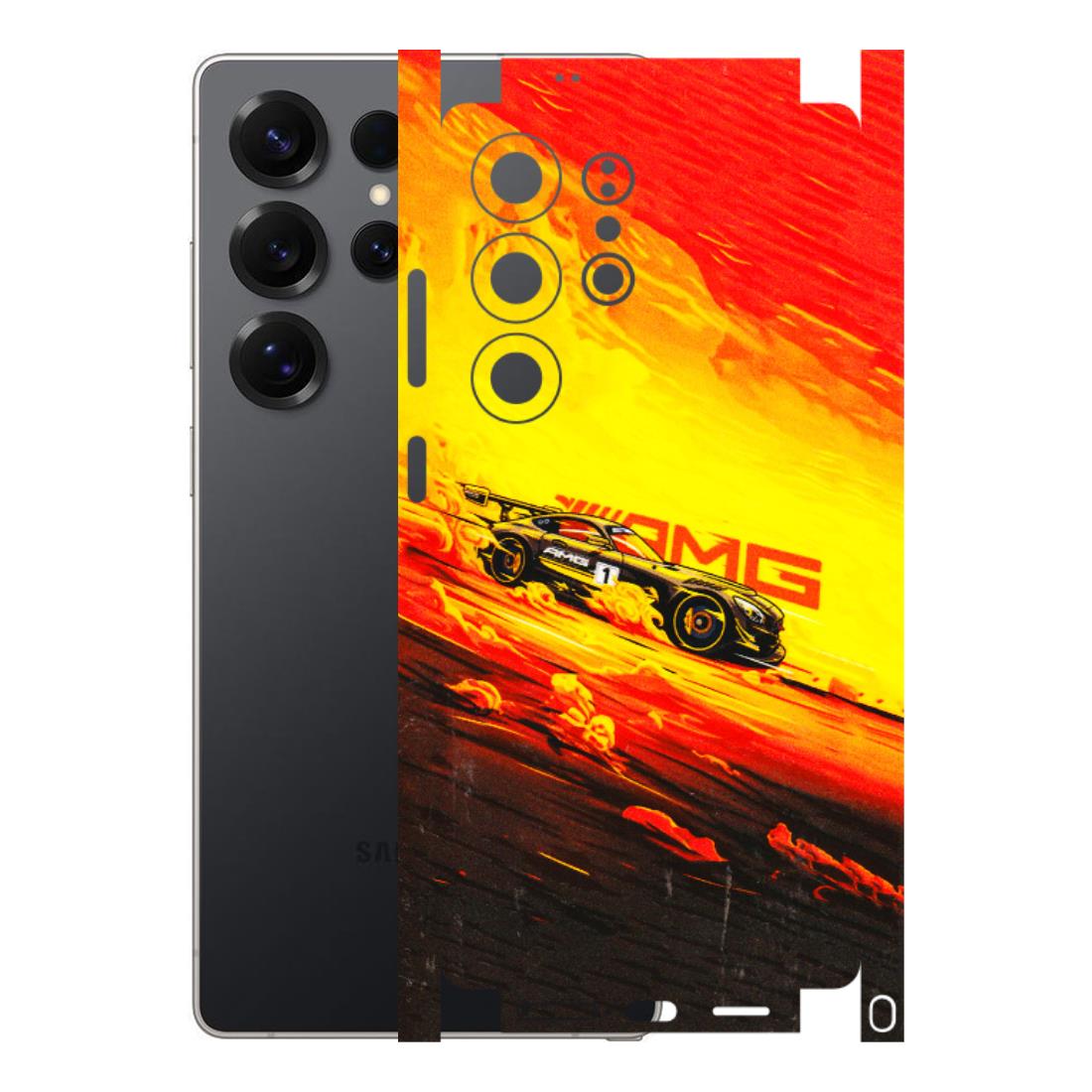 Samsung A/S Series Phone Skins (All Models) - AMG Car Speed Cover - 3D Embossed Finish (L-256) Samsung Galaxy S25 Ultra (5G)