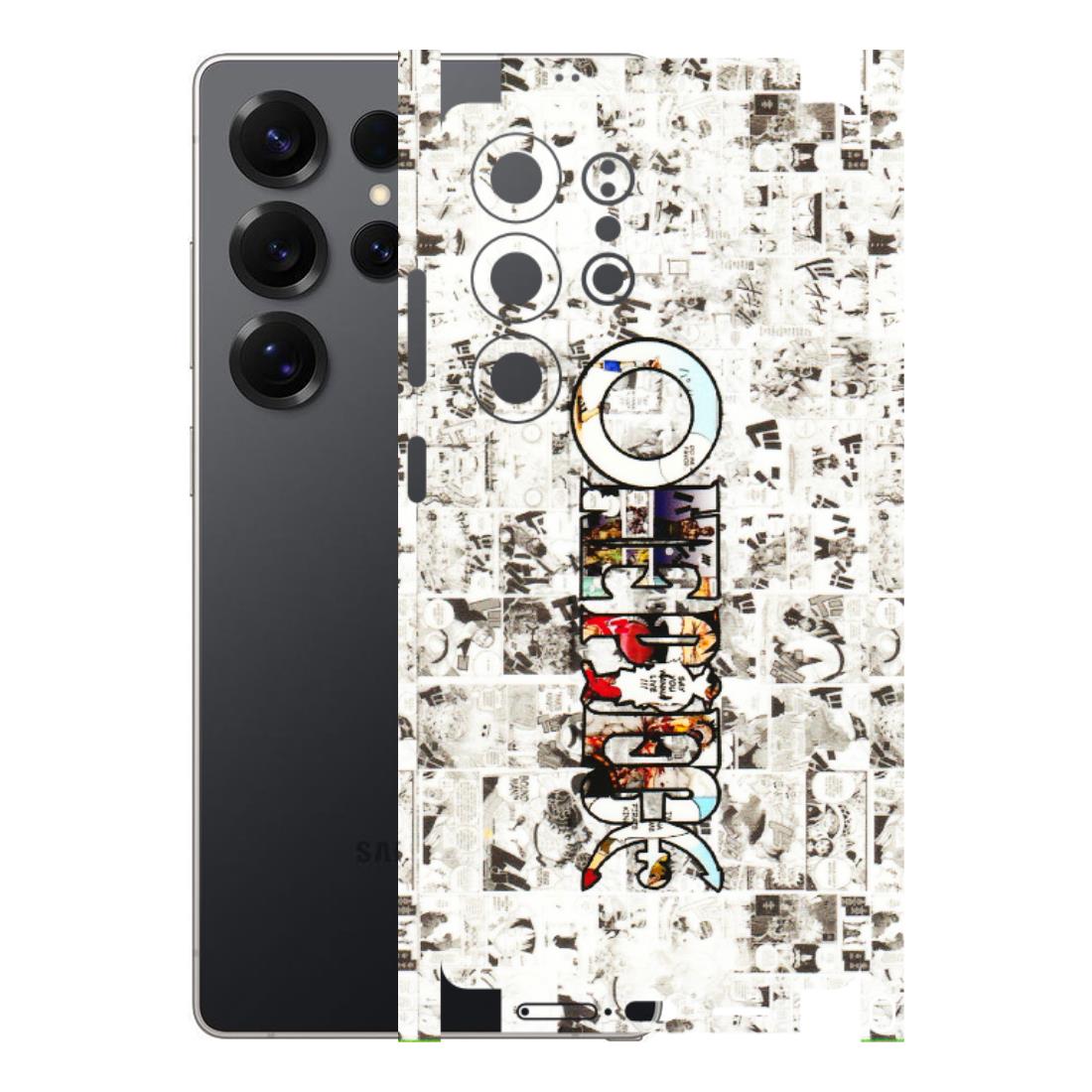 Samsung A/S Series Phone Skins (All Models) - One Piece Manga - 3D Embossed Finish (L-26) Samsung Galaxy S25 Ultra (5G)