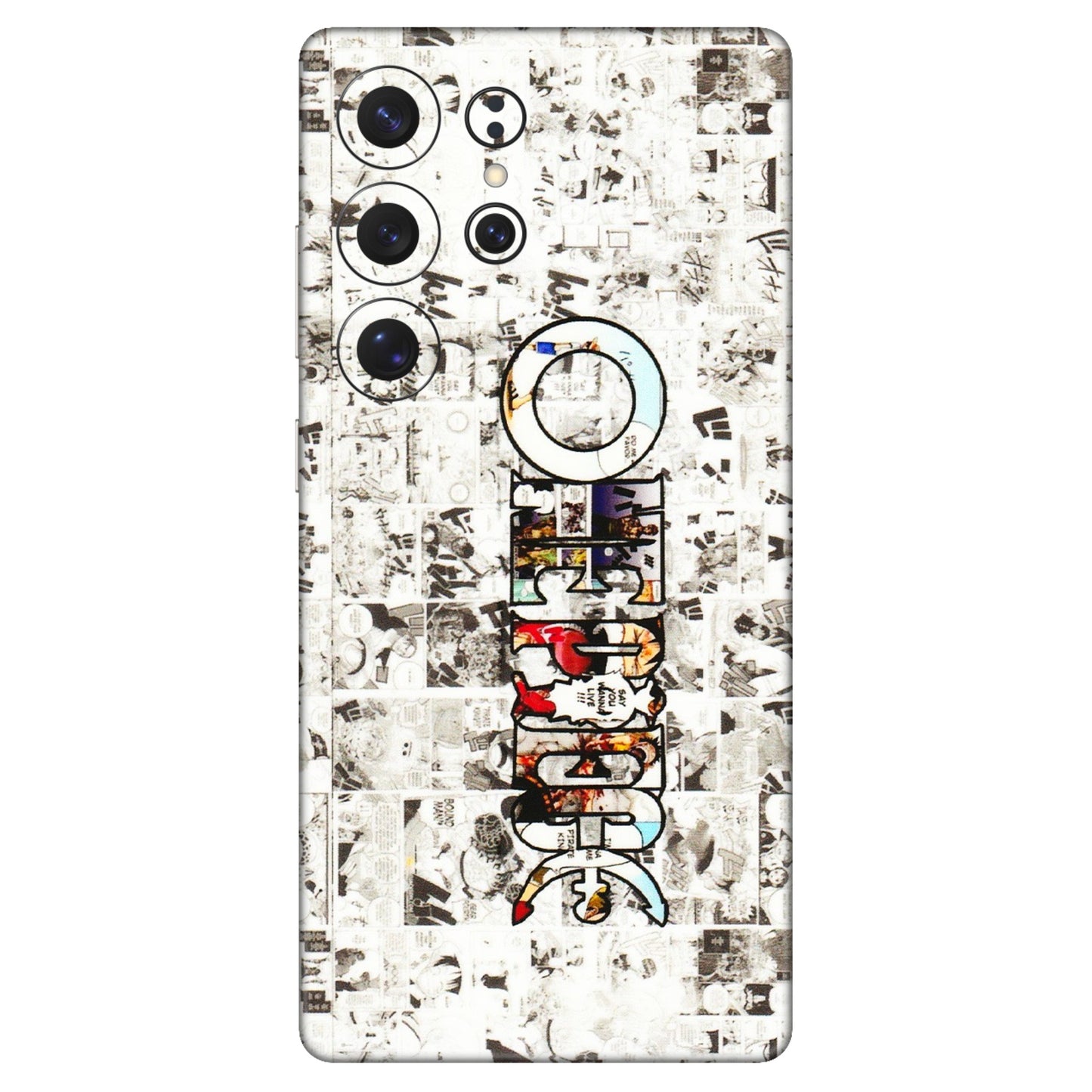 Samsung A/S Series Phone Skins (All Models) - One Piece Manga - 3D Embossed Finish (L-26) Samsung Galaxy S25 Ultra (5G)