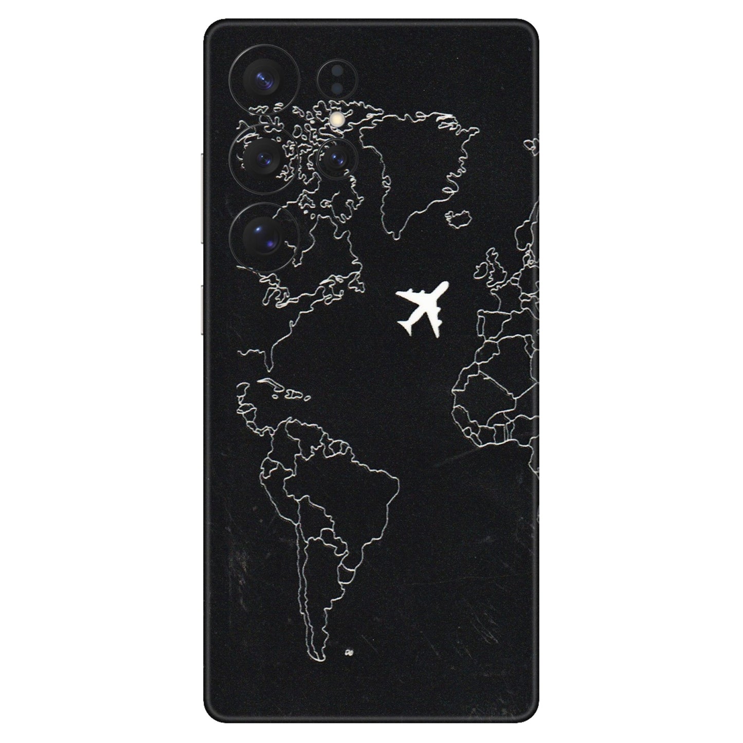 Samsung A/S Series Phone Skins (All Models) - Never Ending Travel - 3D Embossed Finish (L-79) Samsung Galaxy S25 Ultra (5G)