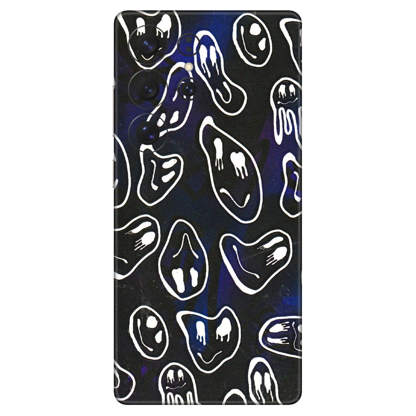 Samsung A/S Series Phone Skins (All Models) - Distorted Smileys - 3D Embossed Finish (L-92) Samsung Galaxy S25 Ultra (5G)
