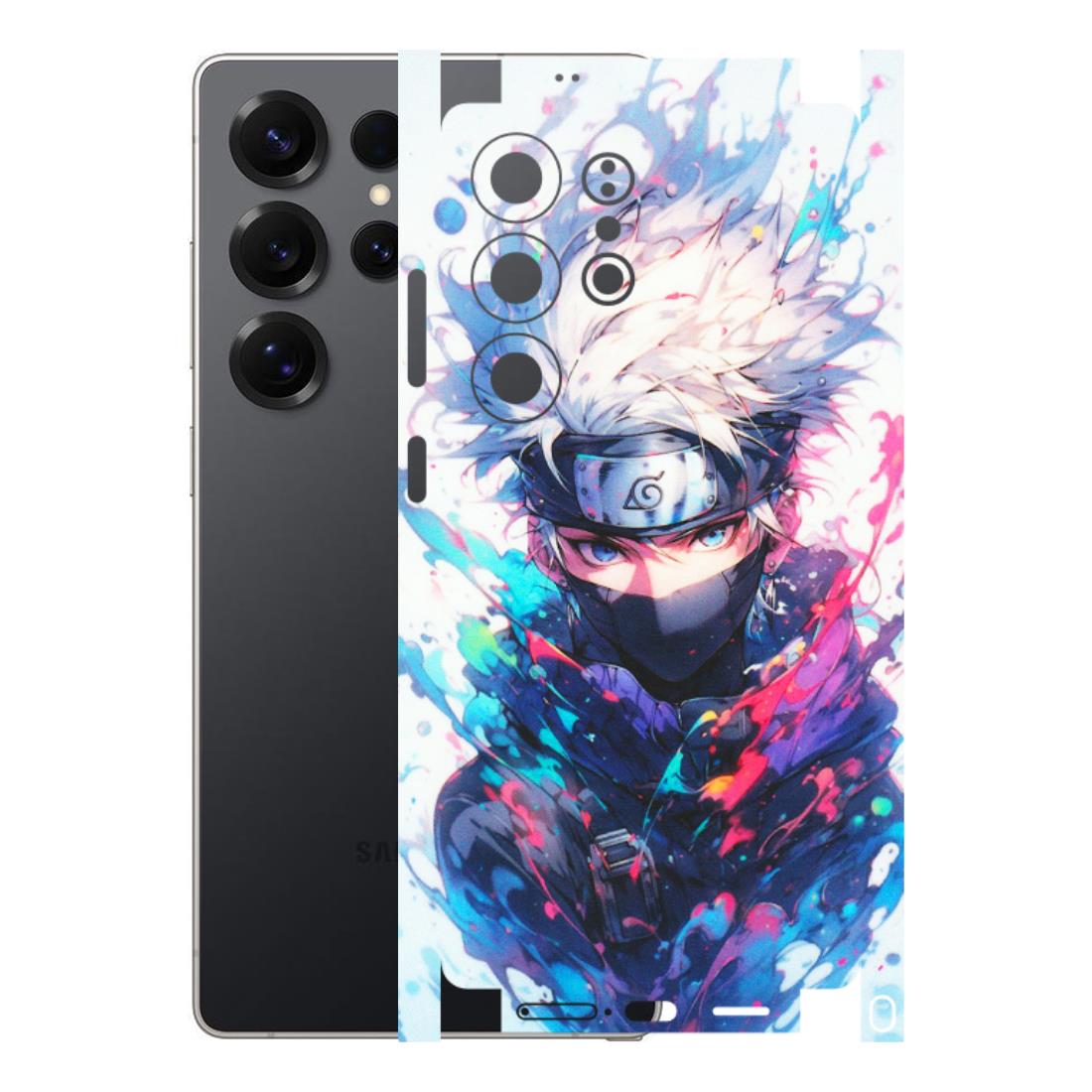 Samsung A/S Series Phone Skins (All Models) - Naruto Face Mask - Matte Finish (M-03) Samsung Galaxy S25 Ultra (5G)