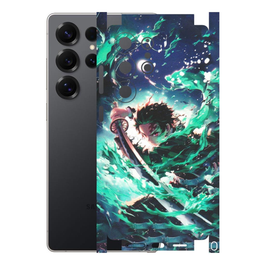 Samsung A/S Series Phone Skins (All Models) - Sword Fighter Anime - Matte Finish (M-29) Samsung Galaxy S25 Ultra (5G)