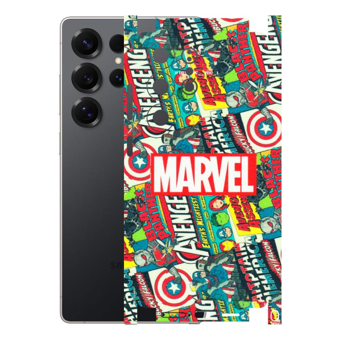 Samsung A/S Series Phone Skins (All Models) - Marvel Comic Lover - Matte Finish (M-30) Samsung Galaxy S25 Ultra (5G)