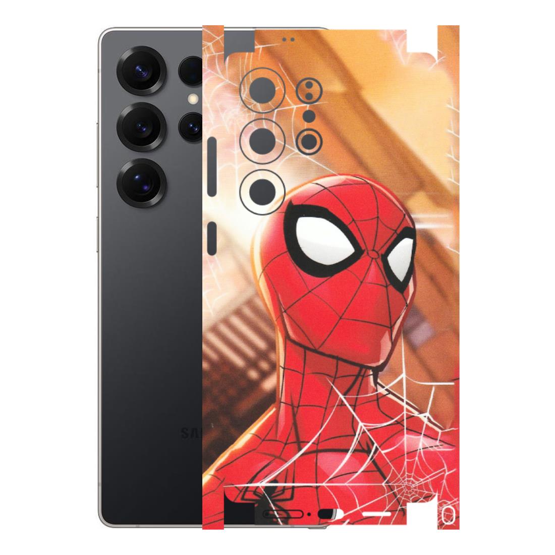 Samsung A/S Series Phone Skins (All Models) - Spiderman Face New - Matte Finish (M-41) Samsung Galaxy S25 Ultra (5G)