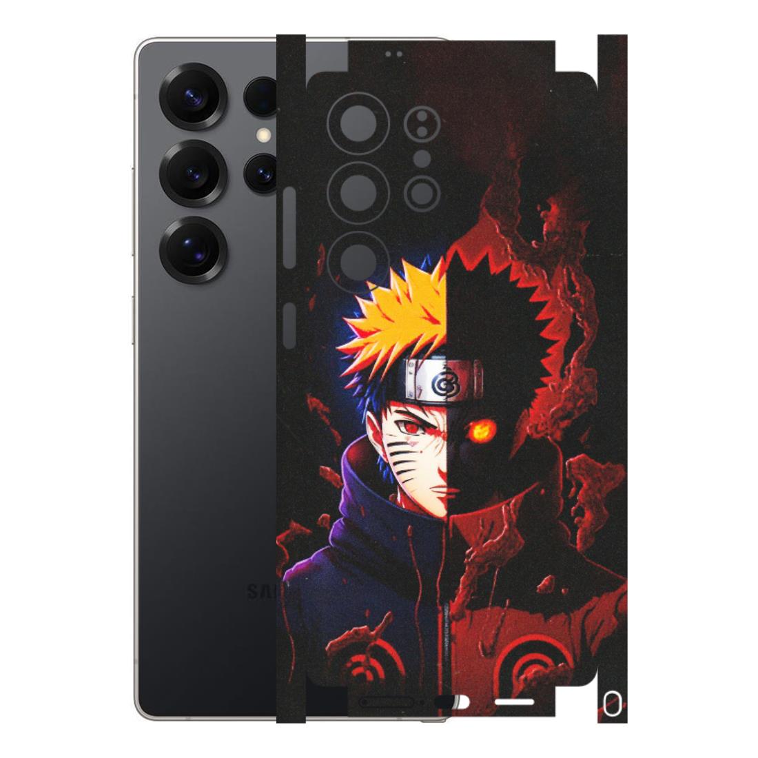 Samsung A/S Series Phone Skins (All Models) - Naruto X Evil - Matte Finish (M-70) Samsung Galaxy S25 Ultra (5G)