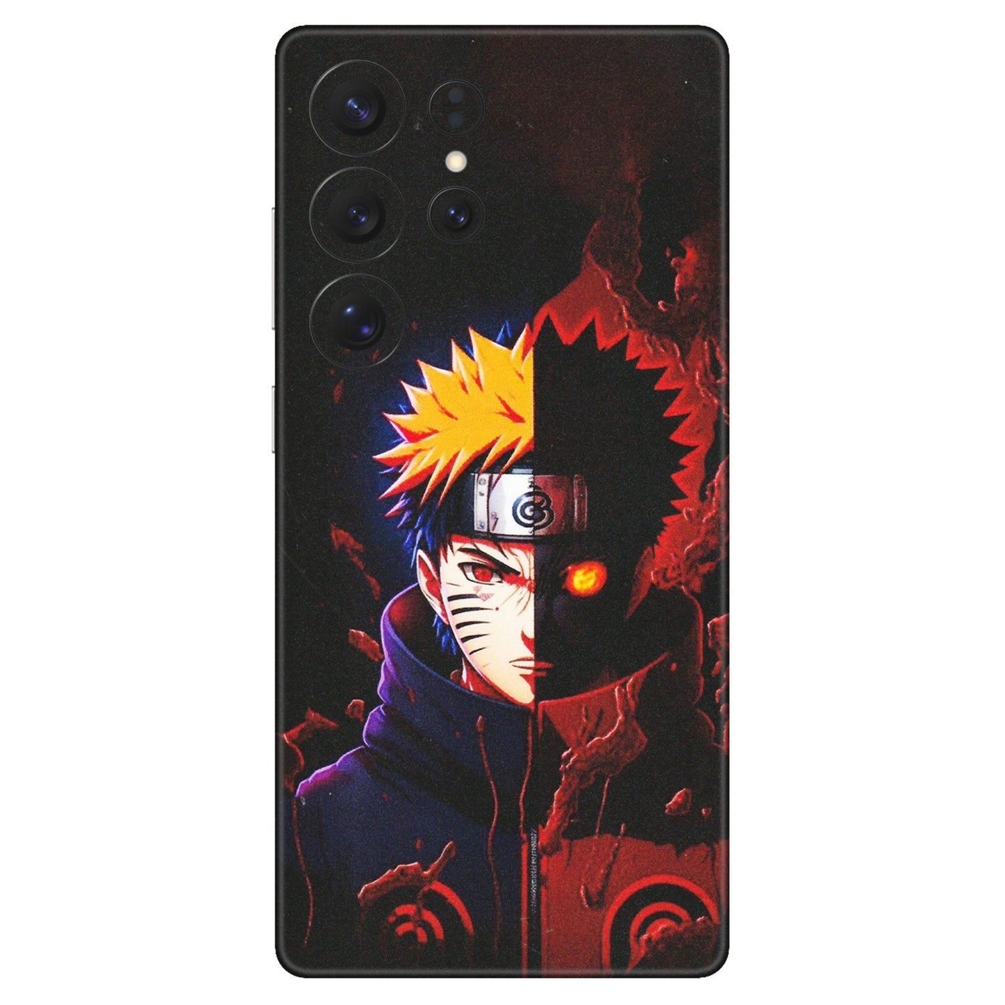 Samsung A/S Series Phone Skins (All Models) - Naruto X Evil - Matte Finish (M-70) Samsung Galaxy S25 Ultra (5G)