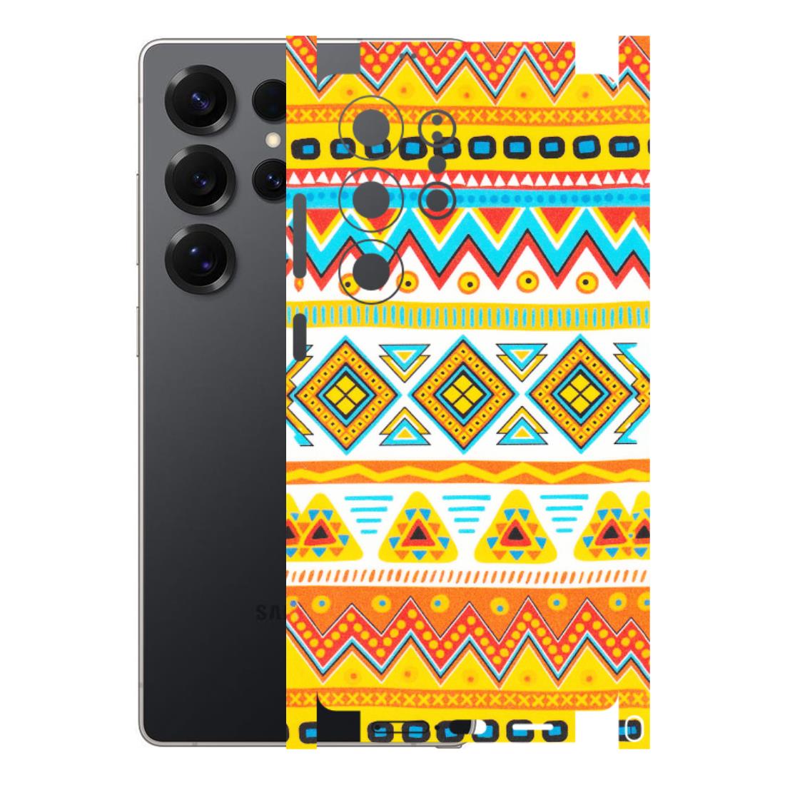 Samsung A/S Series Phone Skins (All Models) - Mexican Abstract - Matte Finish (M-71) Samsung Galaxy S25 Ultra (5G)