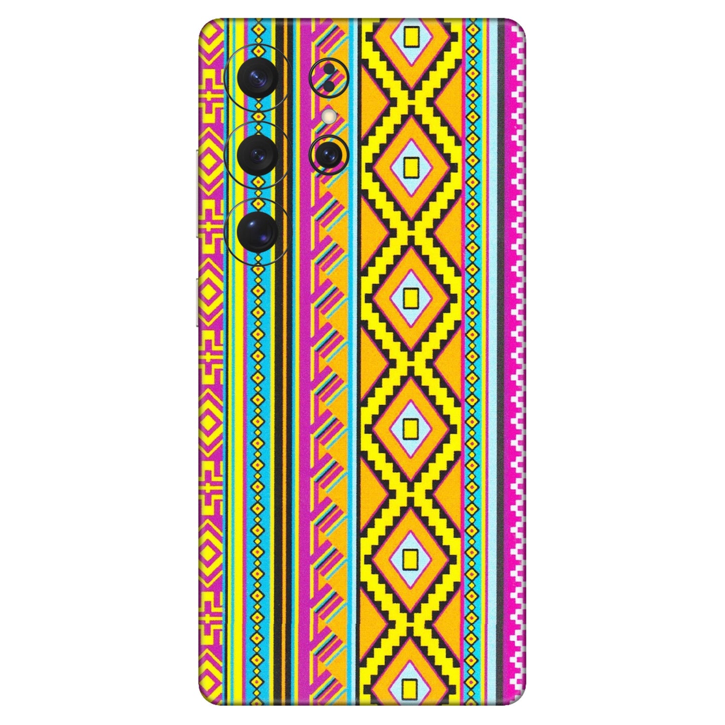 Samsung A/S Series Phone Skins (All Models) - Thai illustration - Matte Finish (M-89) Samsung Galaxy S25 Ultra (5G)
