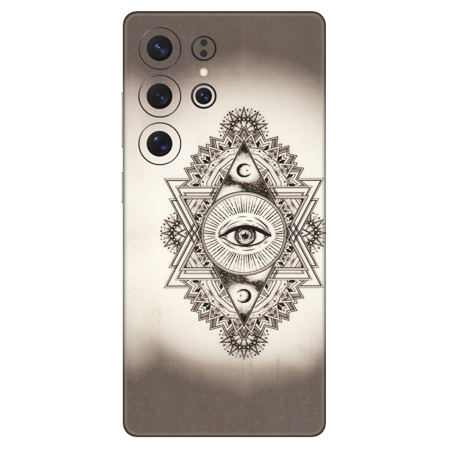 Samsung A/S Series Phone Skins (All Models) - Illuminati Great Eye - Transparent Finish (T-14) Samsung Galaxy S25 Ultra (5G)