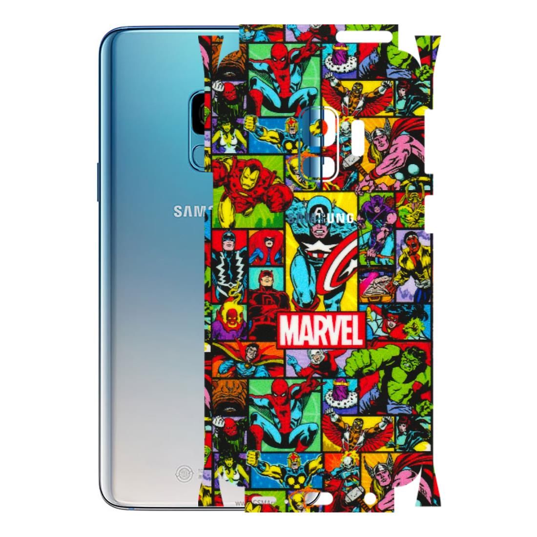 Samsung A/S Series Phone Skins (All Models) - MARVELOUS Comic Characters - 3D Embossed Finish (L-129) Samsung Galaxy S9
