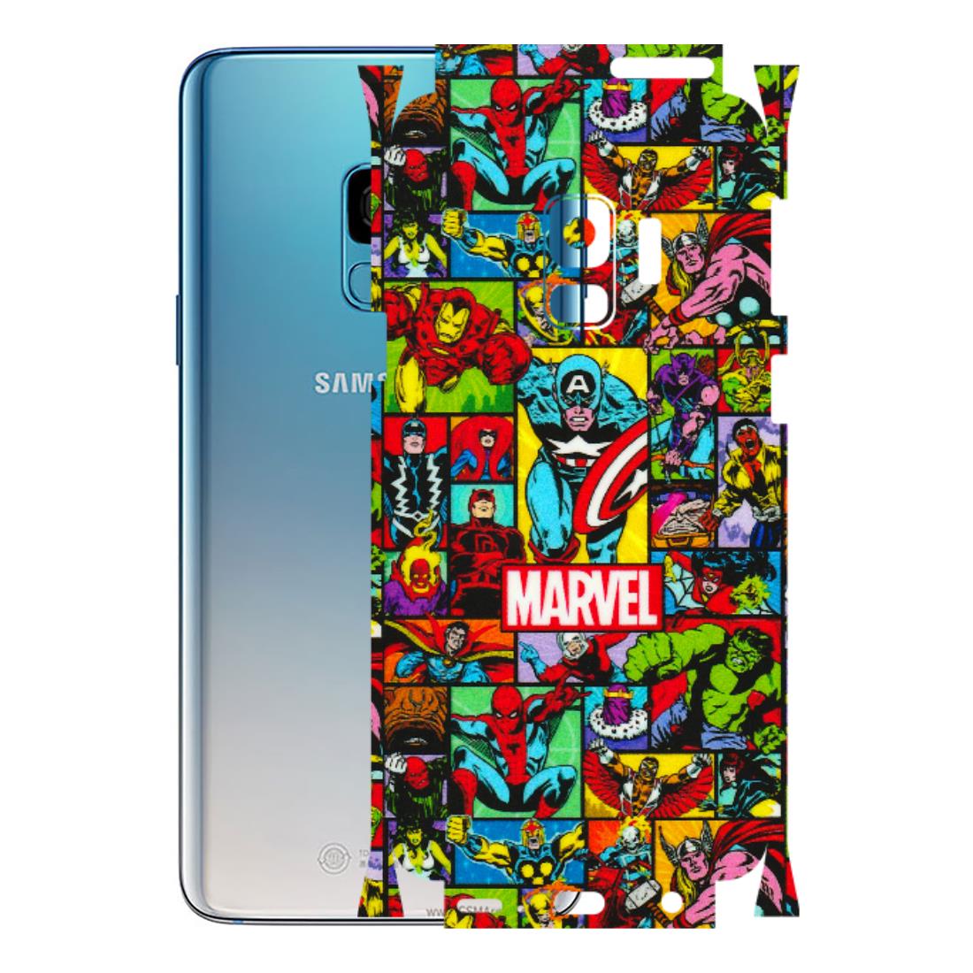Samsung A/S Series Phone Skins (All Models) - MARVELOUS Comic Characters - 3D Embossed Finish (L-129) Samsung Galaxy S9
