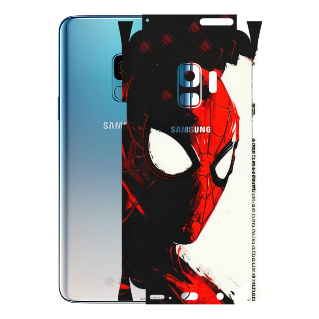 Samsung A/S Series Phone Skins (All Models) - Spiderman Killer Face - 3D Embossed Finish (L-17) Samsung Galaxy S9
