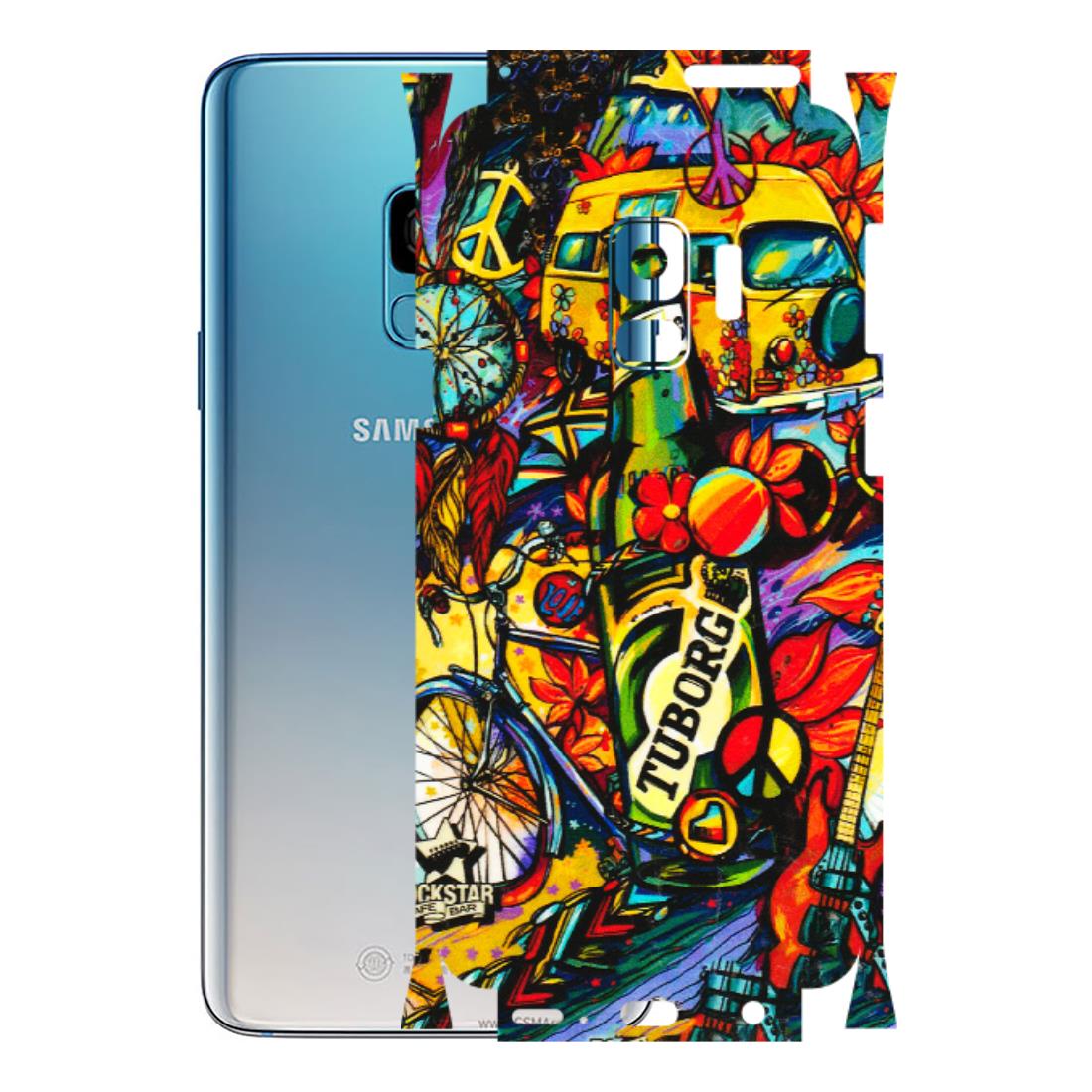 Samsung A/S Series Phone Skins (All Models) - Cool Beer Bottle - 3D Embossed Finish (L-193) Samsung Galaxy S9