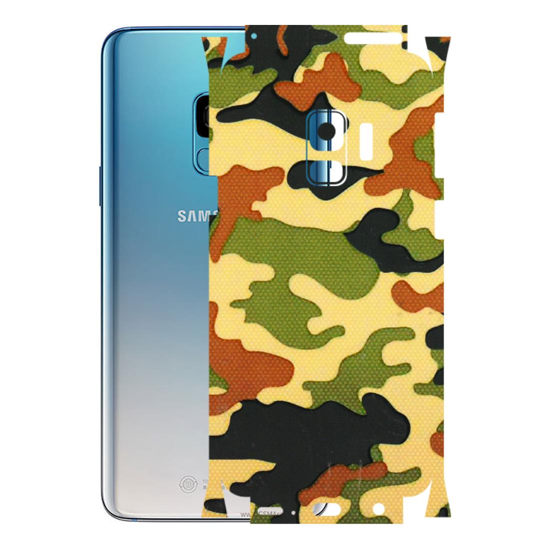 Samsung A/S Series Phone Skins (All Models) - Indian Military - 3D Embossed Finish (L-234) Samsung Galaxy S9