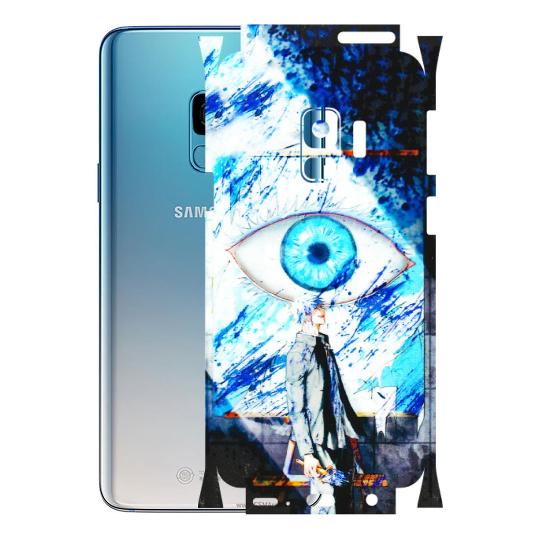 Samsung A/S Series Phone Skins (All Models) - Gojo Satoru evil eye - 3D Embossed Finish (L-239) Samsung Galaxy S9
