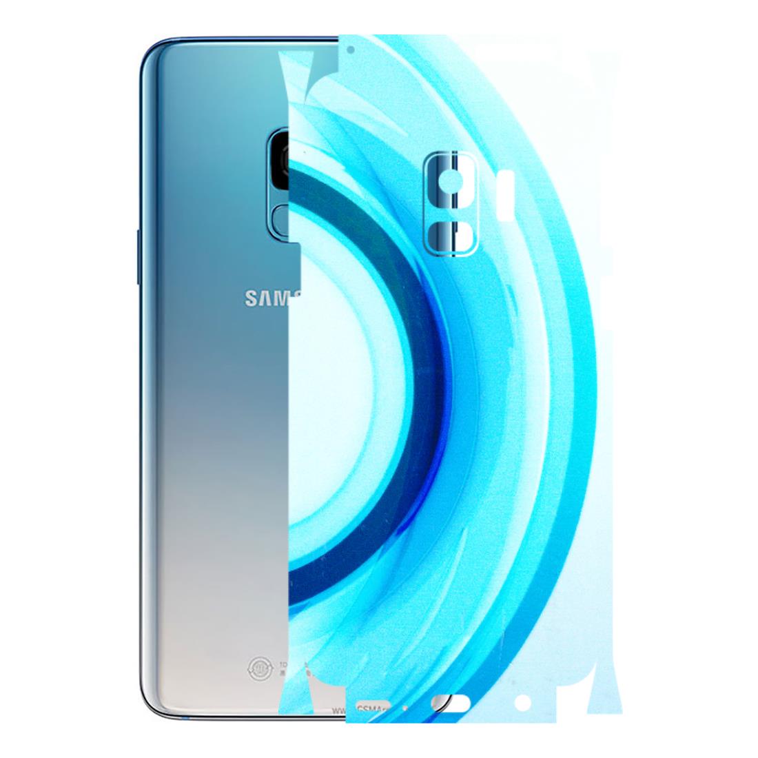 Samsung A/S Series Phone Skins (All Models) - The Blue Curve - 3D Embossed Finish (L-244) Samsung Galaxy S9