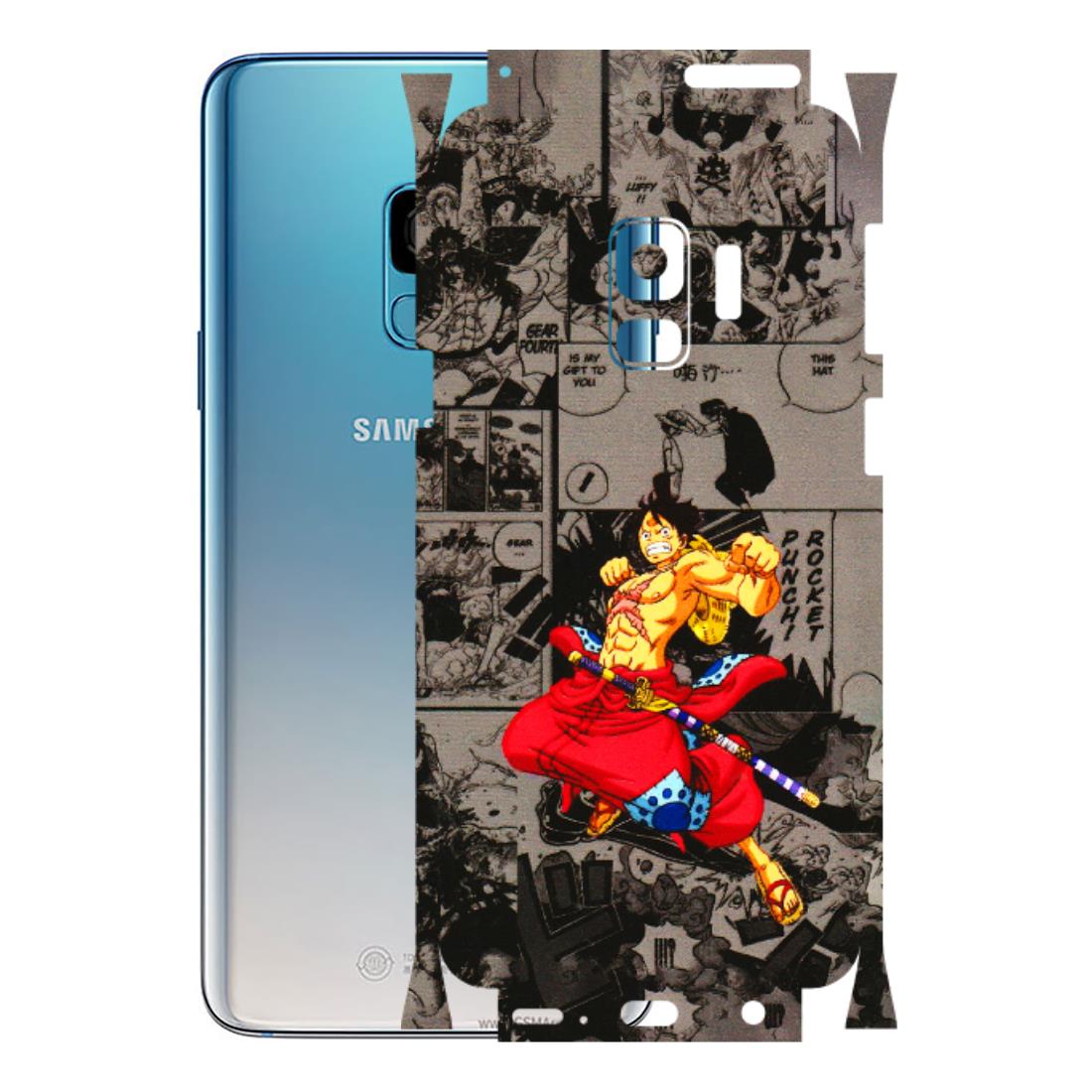 Samsung A/S Series Phone Skins (All Models) - One Piece Rocket Punch Manga - 3D Embossed Finish (L-25) Samsung Galaxy S9