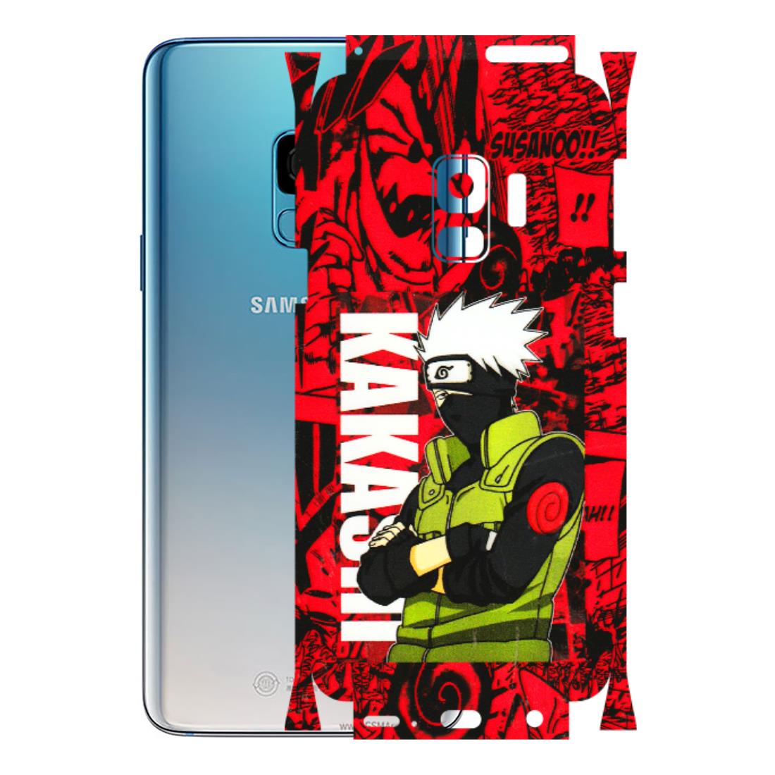 Samsung A/S Series Phone Skins (All Models) - Kakashi Red Anime - 3D Embossed Finish (L-251) Samsung Galaxy S9