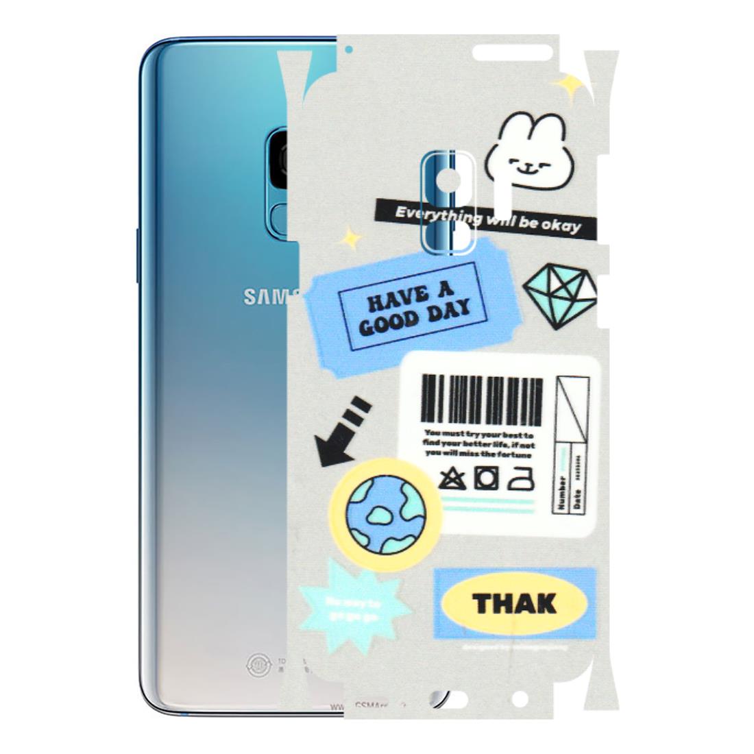 Samsung A/S Series Phone Skins (All Models) - Will Be Okay Design - 3D Embossed Finish (L-316) Samsung Galaxy S9
