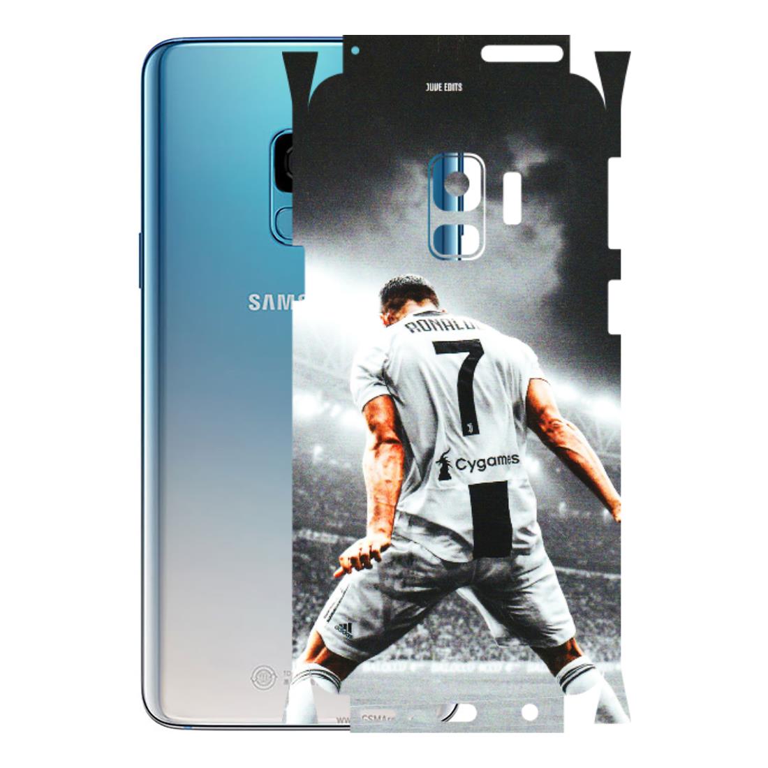 Samsung A/S Series Phone Skins (All Models) - Ronaldo CR7 Crazy - 3D Embossed Finish (L-44) Samsung Galaxy S9