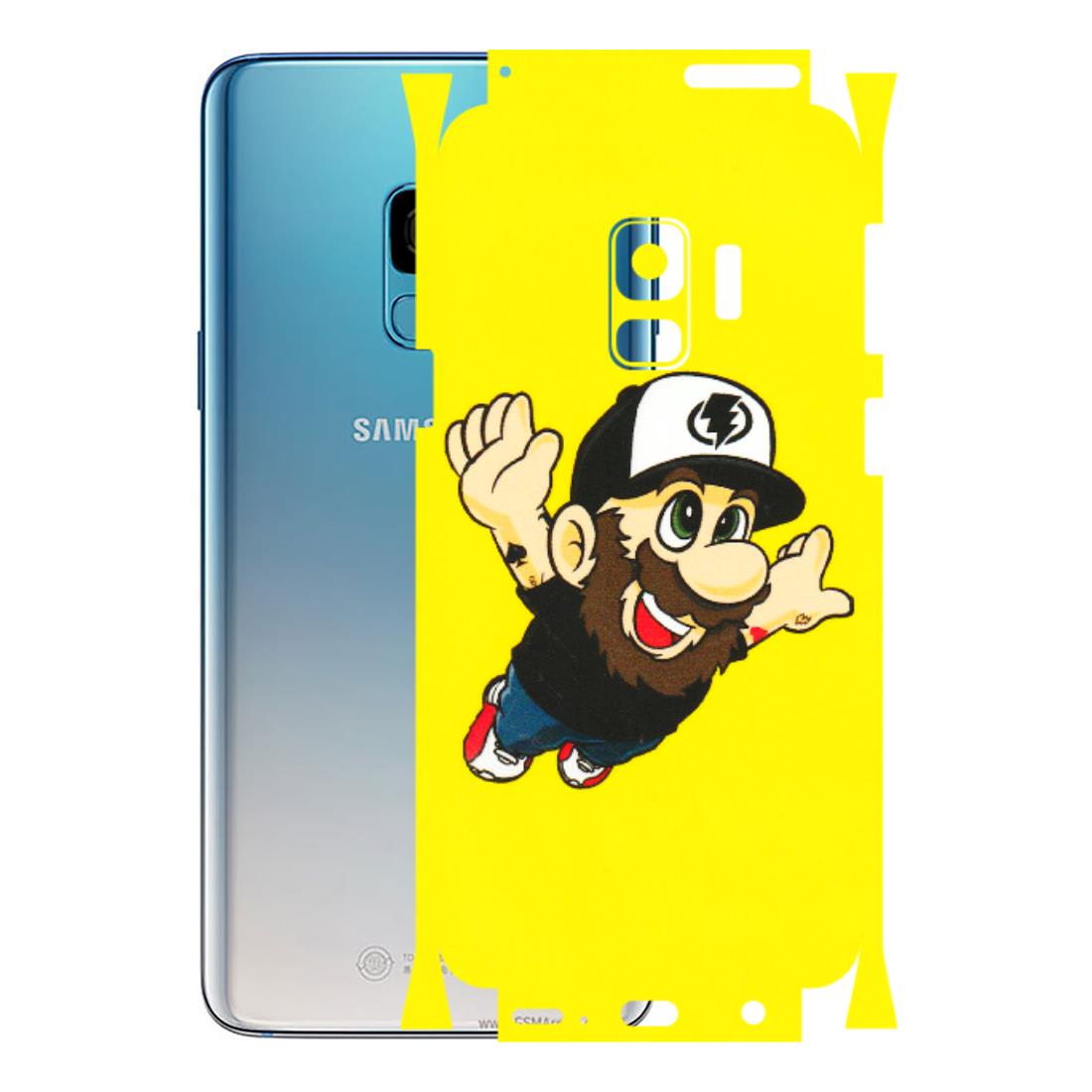 Samsung A/S Series Phone Skins (All Models) - Flying Beardo - 3D Embossed Finish (L-60) Samsung Galaxy S9