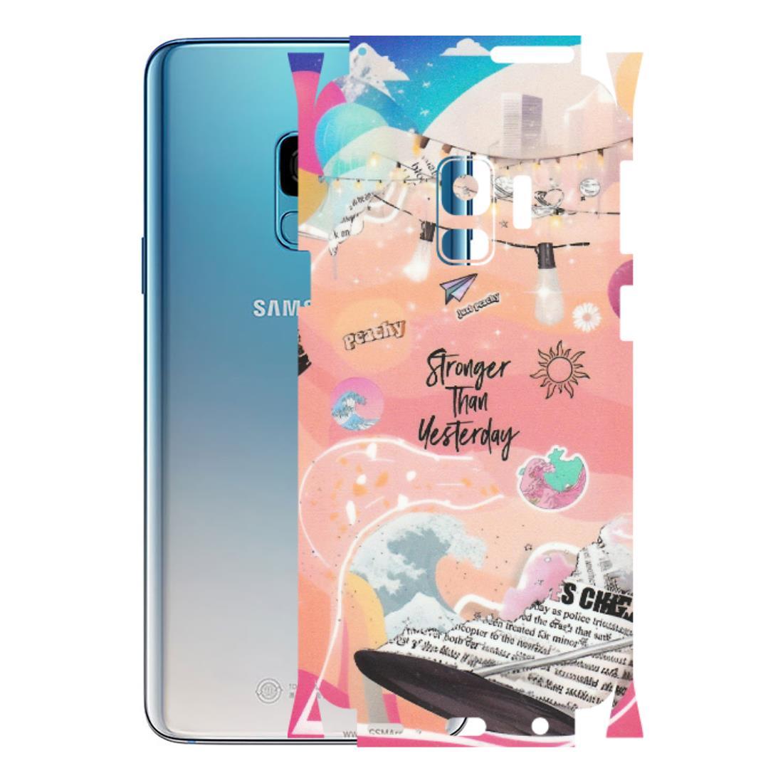 Samsung A/S Series Phone Skins (All Models) - Stronger Then Yesterday - Matte Finish (M-128) Samsung Galaxy S9