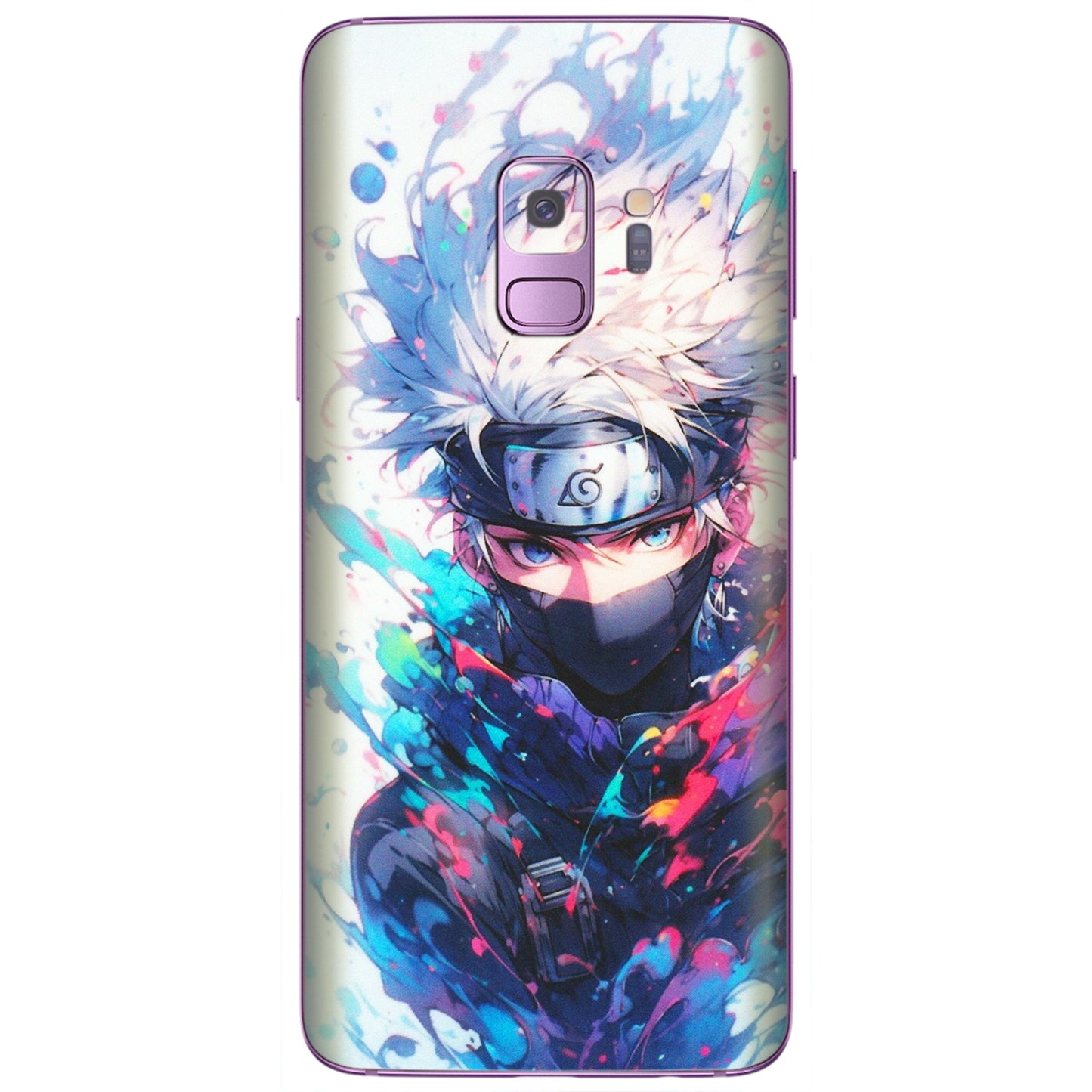 Samsung A/S Series Phone Skins (All Models) - Naruto Face Mask - Matte Finish (M-03) Samsung Galaxy S9