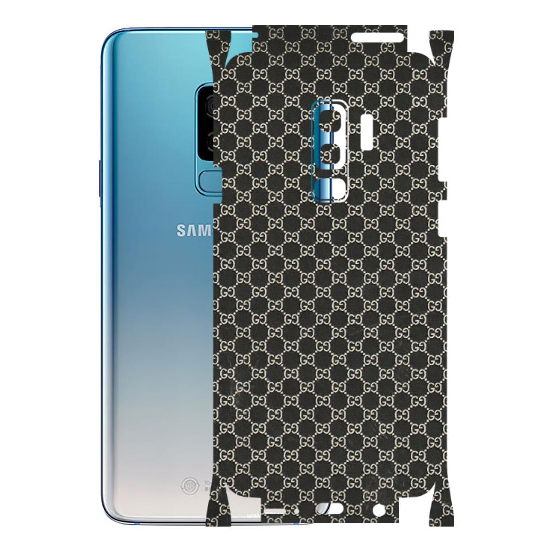 Samsung A/S Series Phone Skins (All Models) - Black G Print - 3D Embossed Finish (L-109) Samsung Galaxy S9 Plus