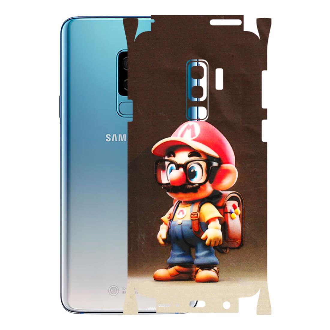 Samsung A/S Series Phone Skins (All Models) - Little Mario - 3D Embossed Finish (L-119) Samsung Galaxy S9 Plus