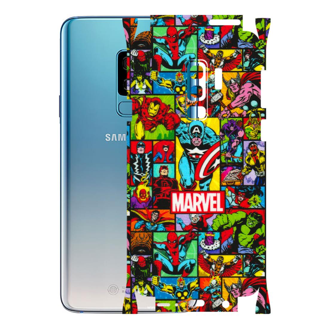 Samsung A/S Series Phone Skins (All Models) - MARVELOUS Comic Characters - 3D Embossed Finish (L-129) Samsung Galaxy S9 Plus