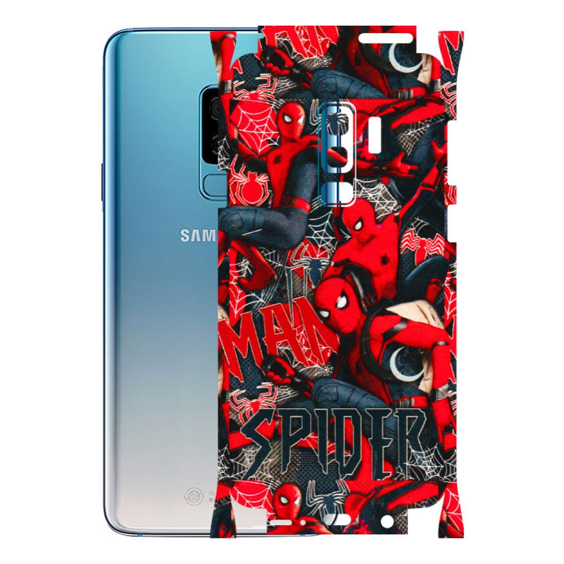 Samsung A/S Series Phone Skins (All Models) - SpiderMan Cool - 3D Embossed Finish (L-188) Samsung Galaxy S9 Plus