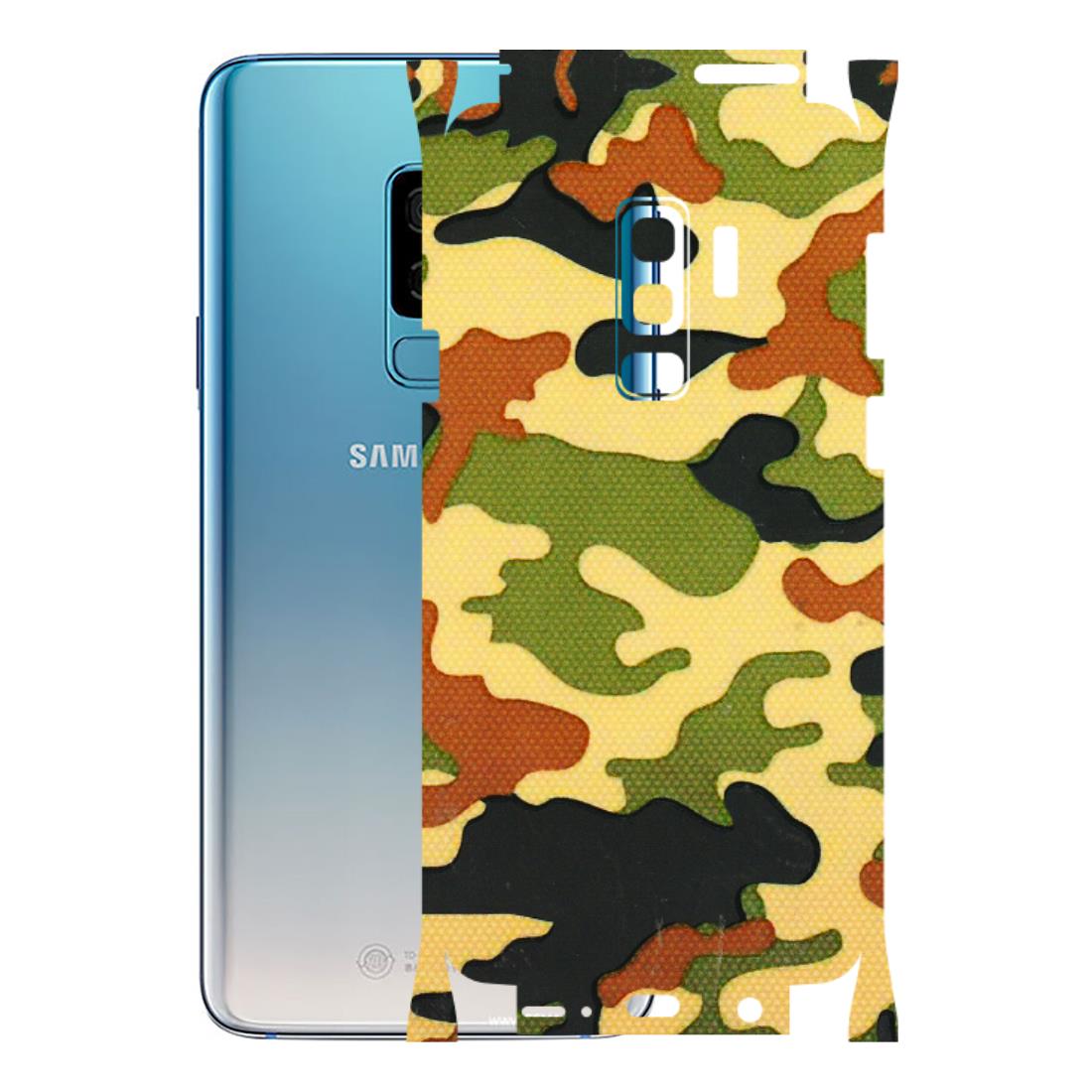 Samsung A/S Series Phone Skins (All Models) - Indian Military - 3D Embossed Finish (L-234) Samsung Galaxy S9 Plus