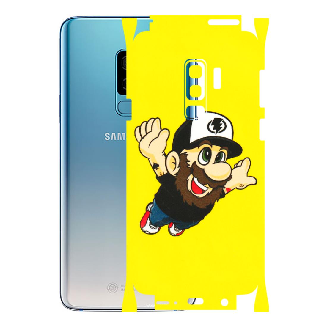 Samsung A/S Series Phone Skins (All Models) - Flying Beardo - 3D Embossed Finish (L-60) Samsung Galaxy S9 Plus