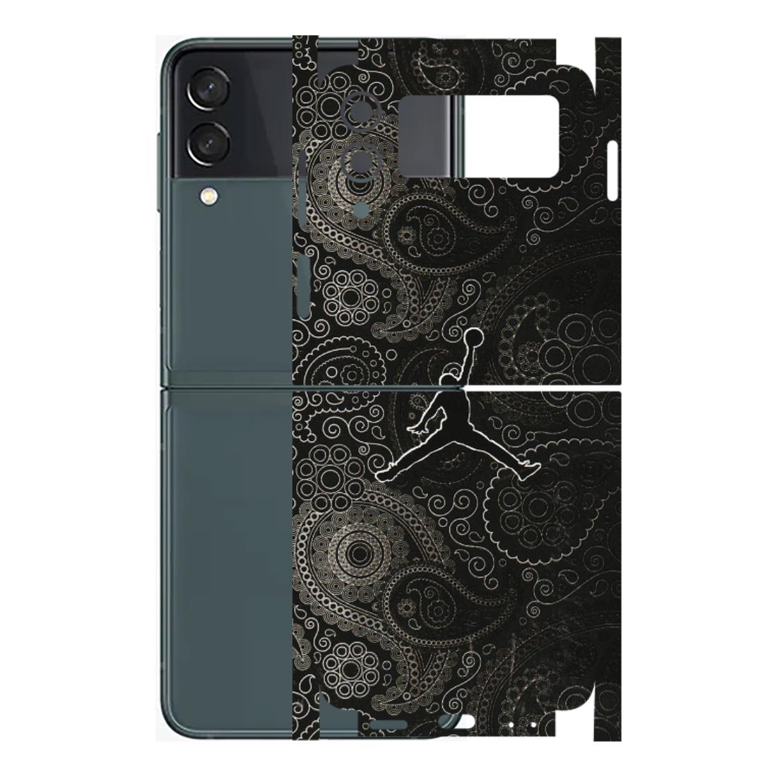 Samsung M/F/Note/Flip and C Phone Skins (All Models) - Basketball Player Artwork - 3D Embossed Finish (L-215) Samsung Galaxy Z Flip 3 (5G)