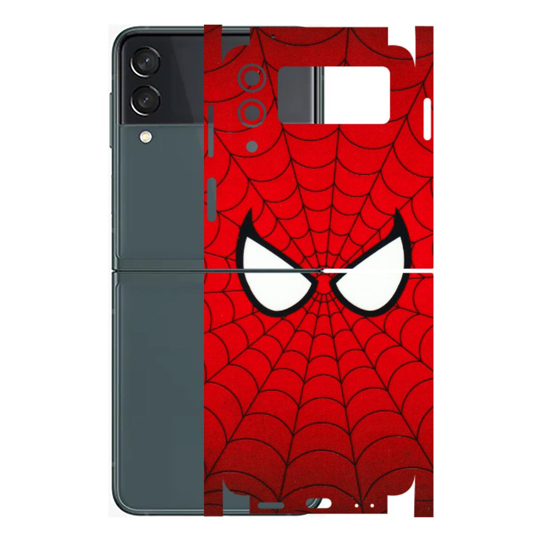 Samsung M/F/Note/Flip and C Phone Skins (All Models) - Spidey Eyes - 3D Embossed Finish (L-257) Samsung Galaxy Z Flip 3 (5G)