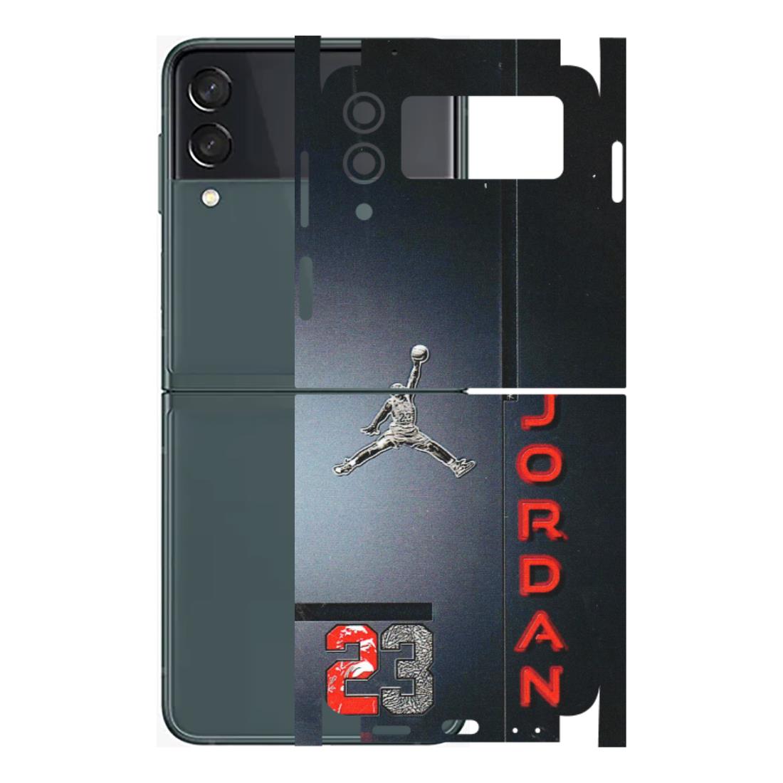 Samsung M/F/Note/Flip and C Phone Skins (All Models) - Jordan Lover 23 - Matte Finish (M-151) Samsung Galaxy Z Flip 3 (5G)