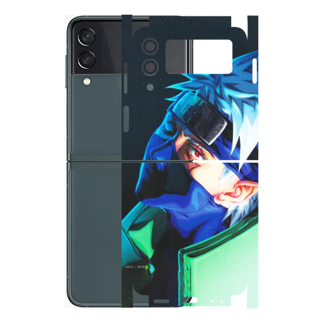 Samsung M/F/Note/Flip and C Phone Skins (All Models) - Evil Anime Look - Matte Finish (M-90) Samsung Galaxy Z Flip 3 (5G)
