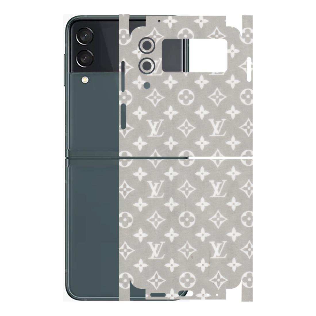 Samsung M/F/Note/Flip and C Phone Skins (All Models) - Luxury Brands Logo - Transparent Finish (T-07) Samsung Galaxy Z Flip 3 (5G)