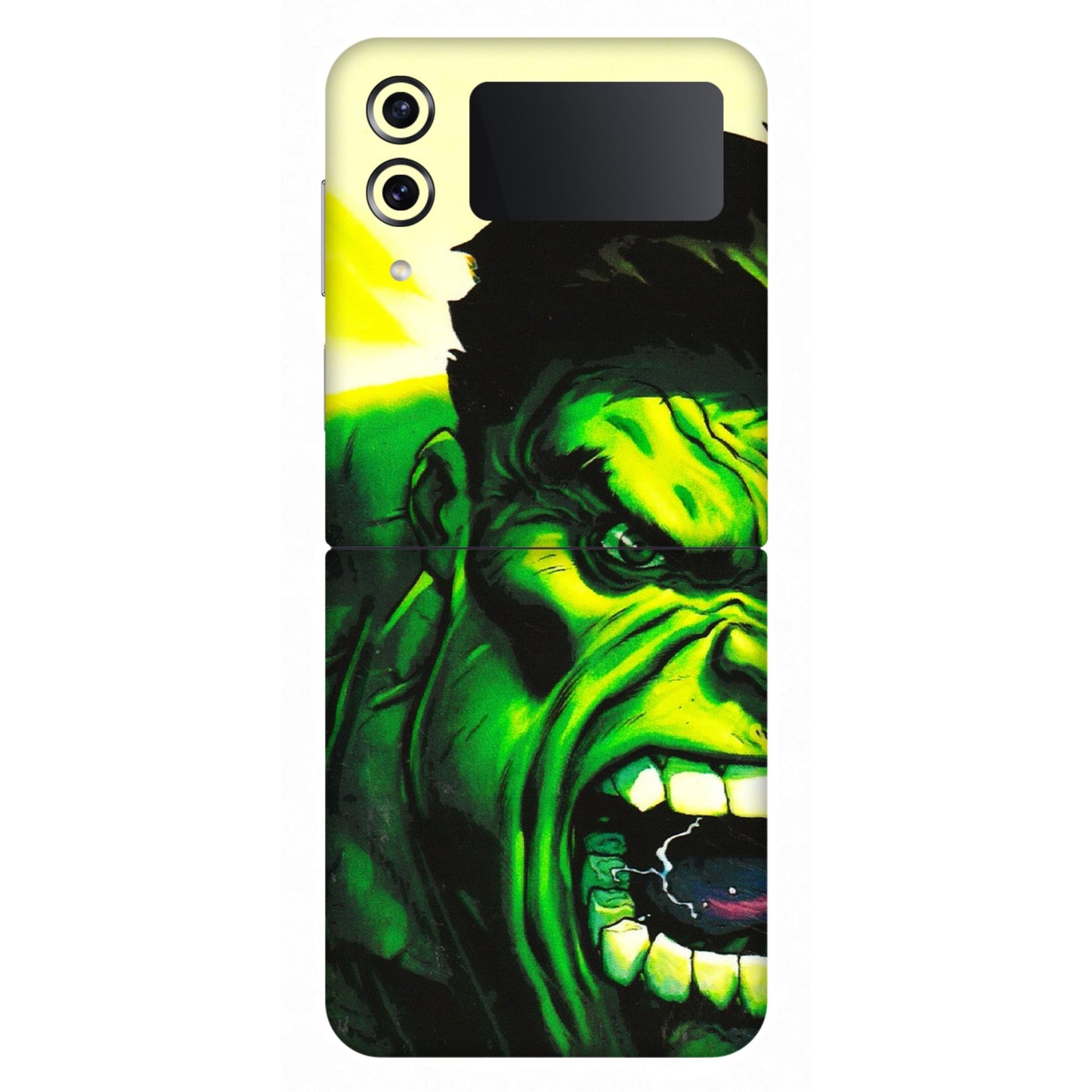 Samsung M/F/Note/Flip and C Phone Skins (All Models) - Hulk - 3D Embossed Finish (L-180) Samsung Galaxy Z Flip 4