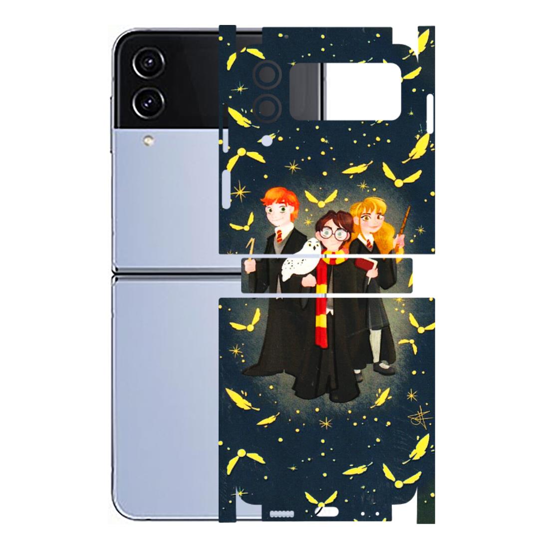 Samsung M/F/Note/Flip and C Phone Skins (All Models) - Harry Potter - 3D Embossed Finish (L-183) Samsung Galaxy Z Flip 4