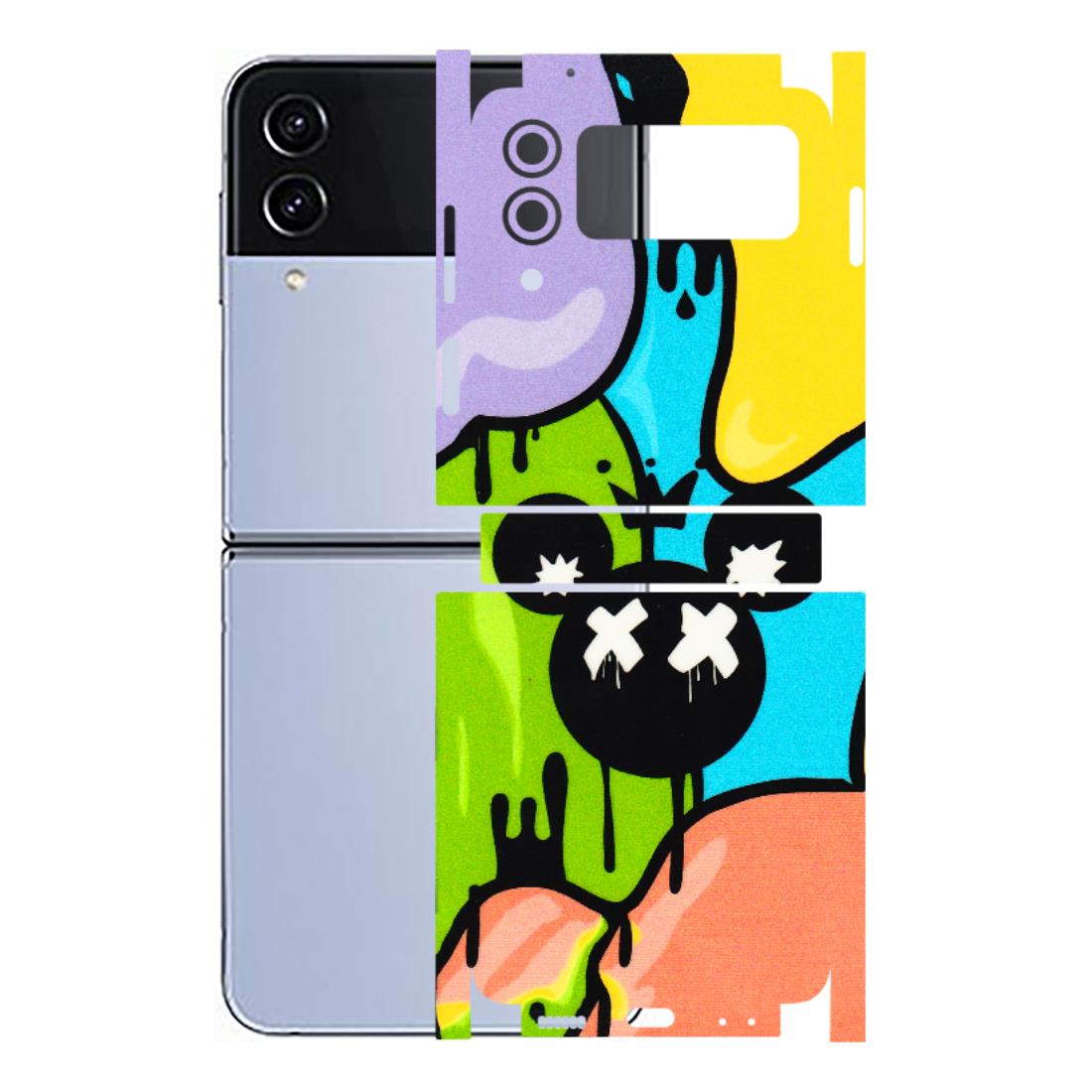 Samsung M/F/Note/Flip and C Phone Skins (All Models) - Gadgets Wrap - 3D Embossed Finish (L-217) Samsung Galaxy Z Flip 4