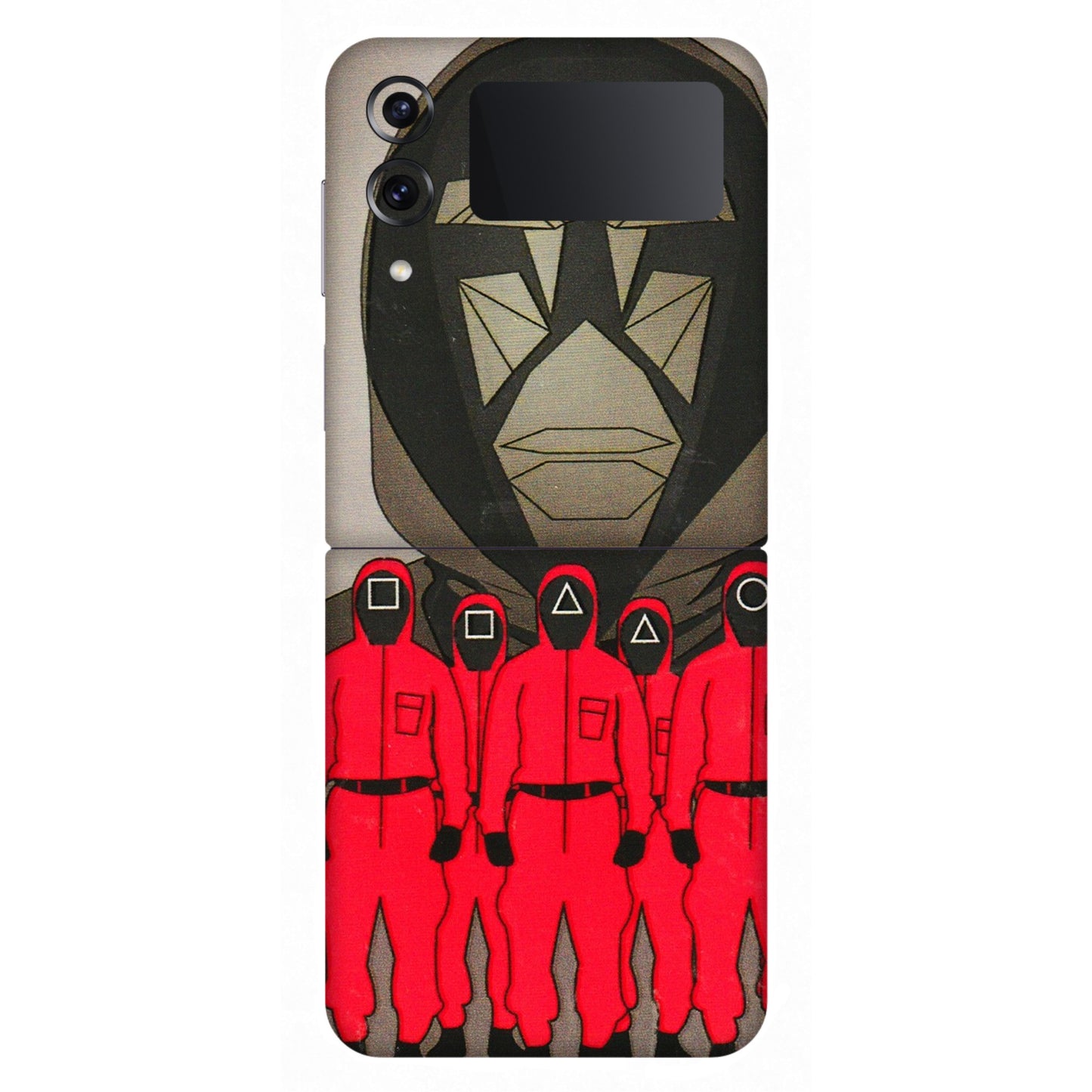 Samsung M/F/Note/Flip and C Phone Skins (All Models) - Squid Game Hero - 3D Embossed Finish (L-245) Samsung Galaxy Z Flip 4