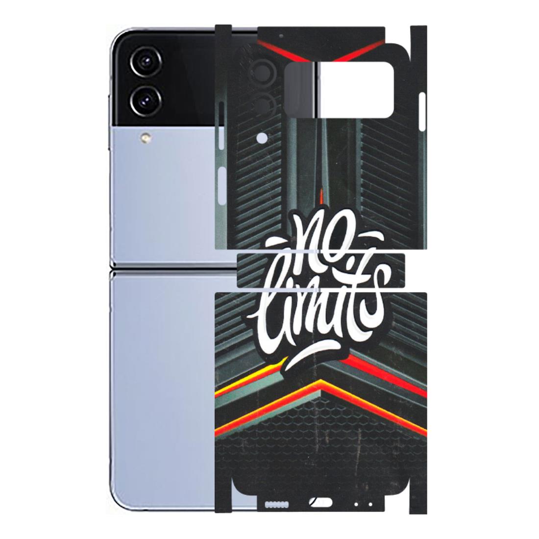 Samsung M/F/Note/Flip and C Phone Skins (All Models) - No Limits - 3D Embossed Finish (L-286) Samsung Galaxy Z Flip 4