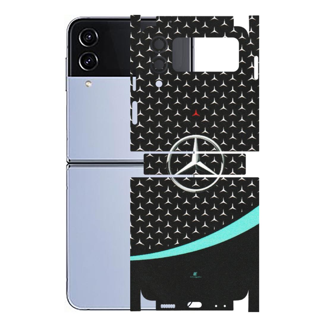 Samsung M/F/Note/Flip and C Phone Skins (All Models) - Benz Classy - Matte Finish (M-13) Samsung Galaxy Z Flip 4