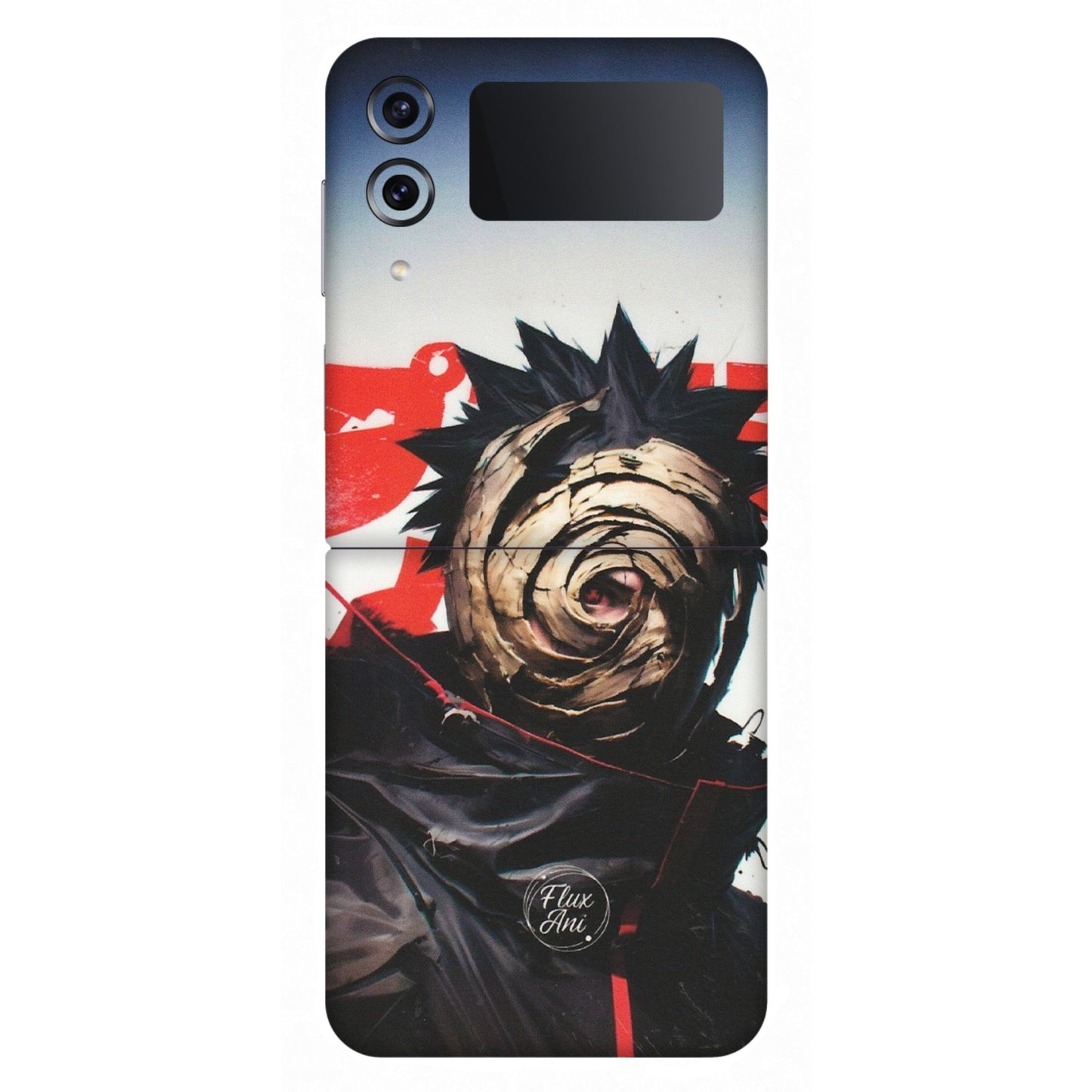 Samsung M/F/Note/Flip and C Phone Skins (All Models) - Obito Uchiha Cool Anime - Matte Finish (M-134) Samsung Galaxy Z Flip 4