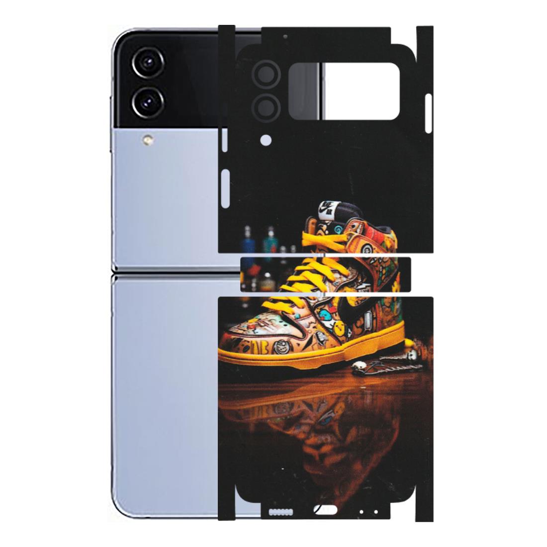 Samsung M/F/Note/Flip and C Phone Skins (All Models) - Nike Air Jordan Lover - Matte Finish (M-137) Samsung Galaxy Z Flip 4