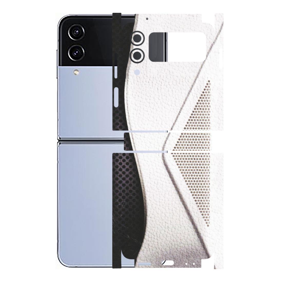 Samsung M/F/Note/Flip and C Phone Skins (All Models) - Black And White Iconic Convoy - Matte Finish (M-149) Samsung Galaxy Z Flip 4